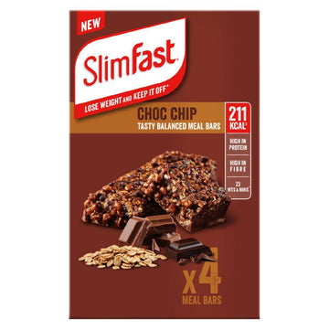 Meal Replacement Bar Chocolate Chip - 4 X 60G